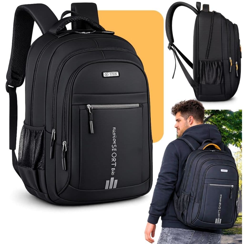 Mochila Escolar Executiva Viagem Notebook Unissex Super Resistente - Envio Imediato