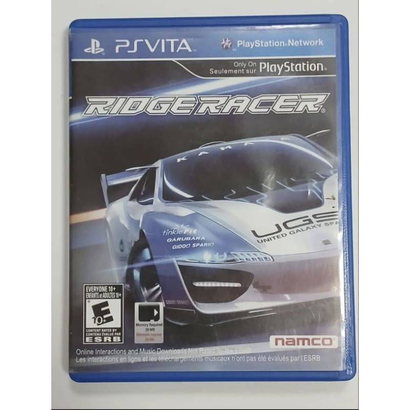 jogo de psvita Ridgeracer!!