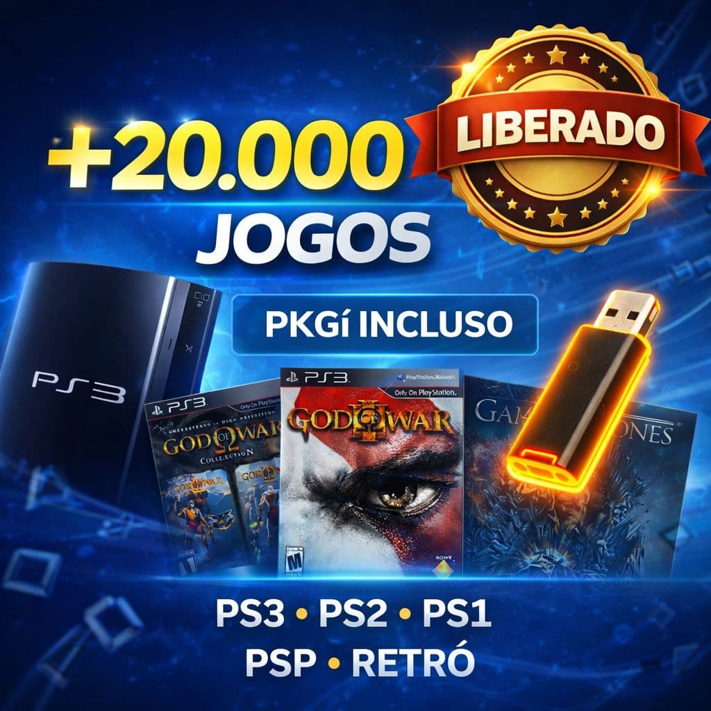 PENDRIVE DESBLOQUEIO HEN 4,92 PS3