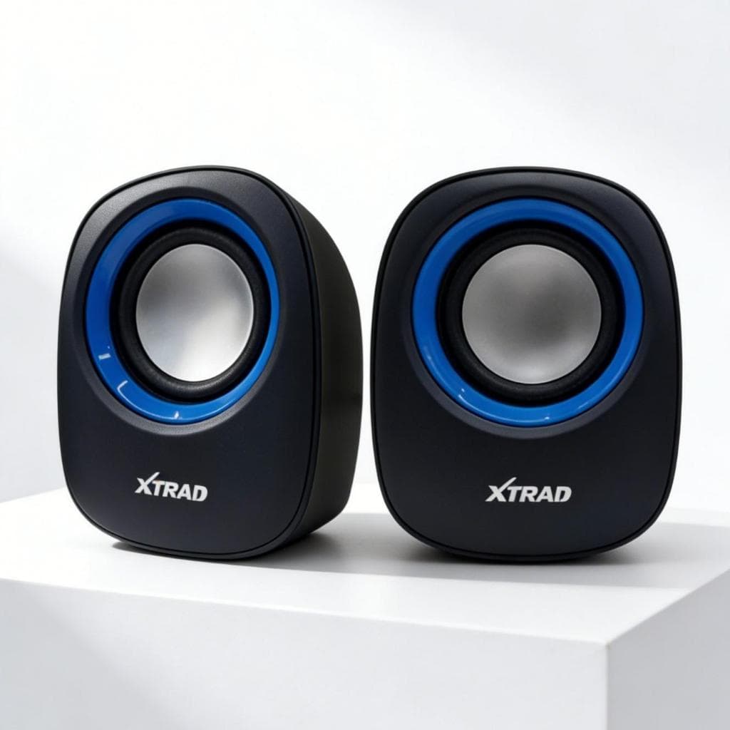 Caixa de som Pc para Notebook Computador Som Estéreo 2.0 XDG-1004