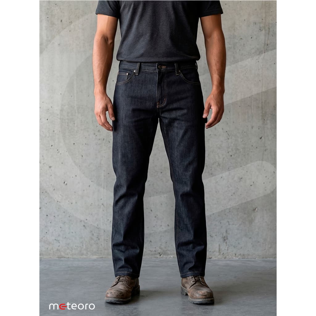 Calça Jeans Preta Tamanho 38 Meteoro