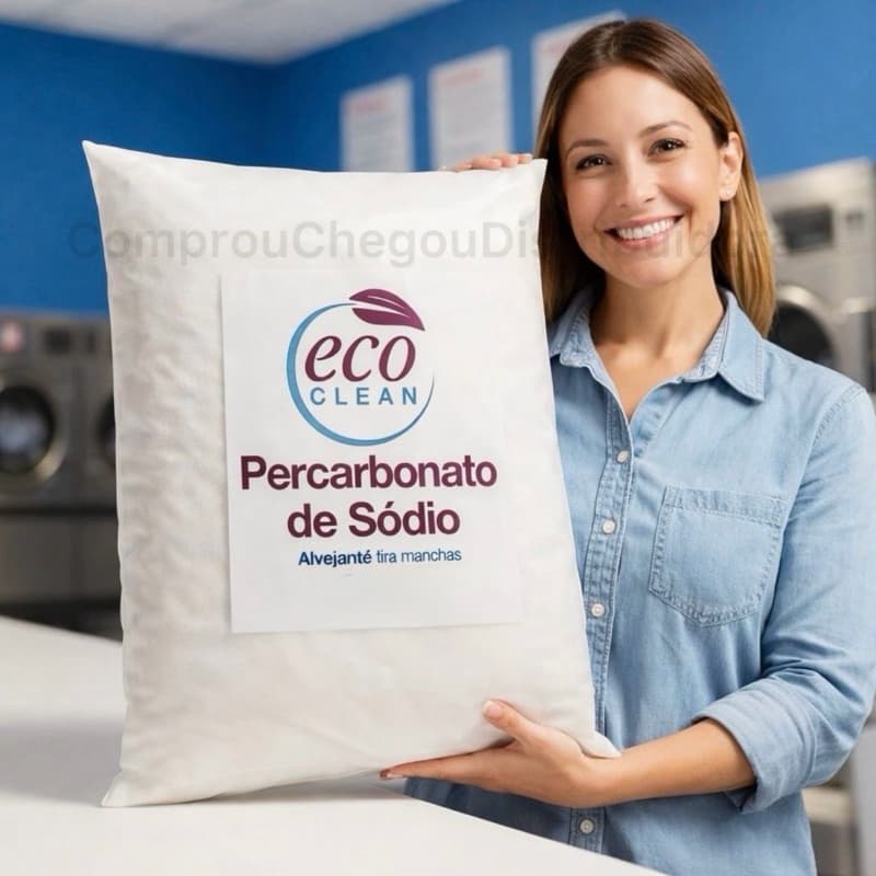Percarbonato 100% Puro Eco Clean limpeza em geral, clareador de roupas Premium Original 2Kg 1kg 500g