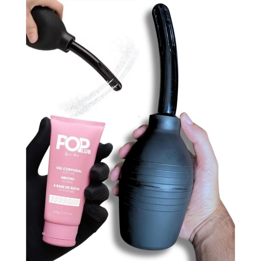 Ducha Higiênica Unissex Portátil Íntima Ginecologica Chuca Xuca Enema Lubrificante Intimo
