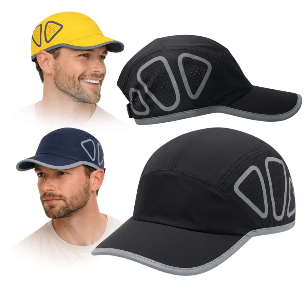 Boné Tactel Casual Esportivo Respirável Secagem Rapido Baseball Spring unissex Outdoor