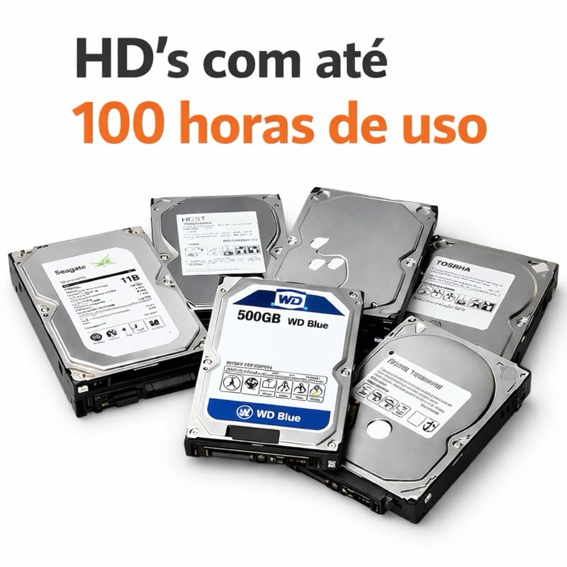 HDD SATA com MENOS de 100 horas de uso HD Interno 500GB e 1TB 250GB Slim 2.5" Notebook/Xbox/PS3/PS4 Disco Rígido