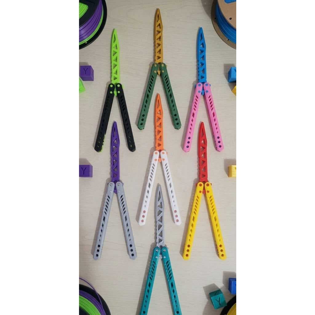 Faca Butterfly para Antiestresse Treinos e Manobras