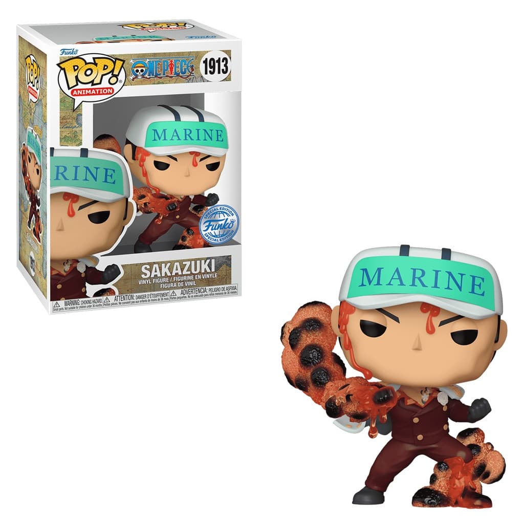 FUNKO POP SAKAZUKI EX 1913 ONE PIECE NOVO ORIGINAL