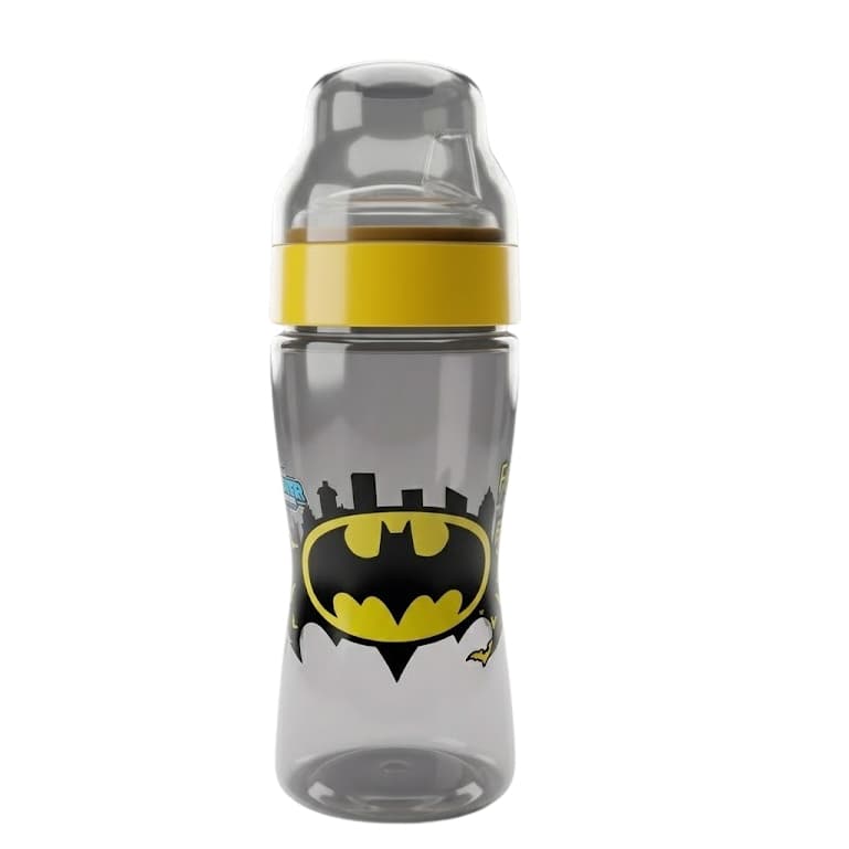 Copo Transição Com Bico Flexível DC Super Friends Batman 330ml
