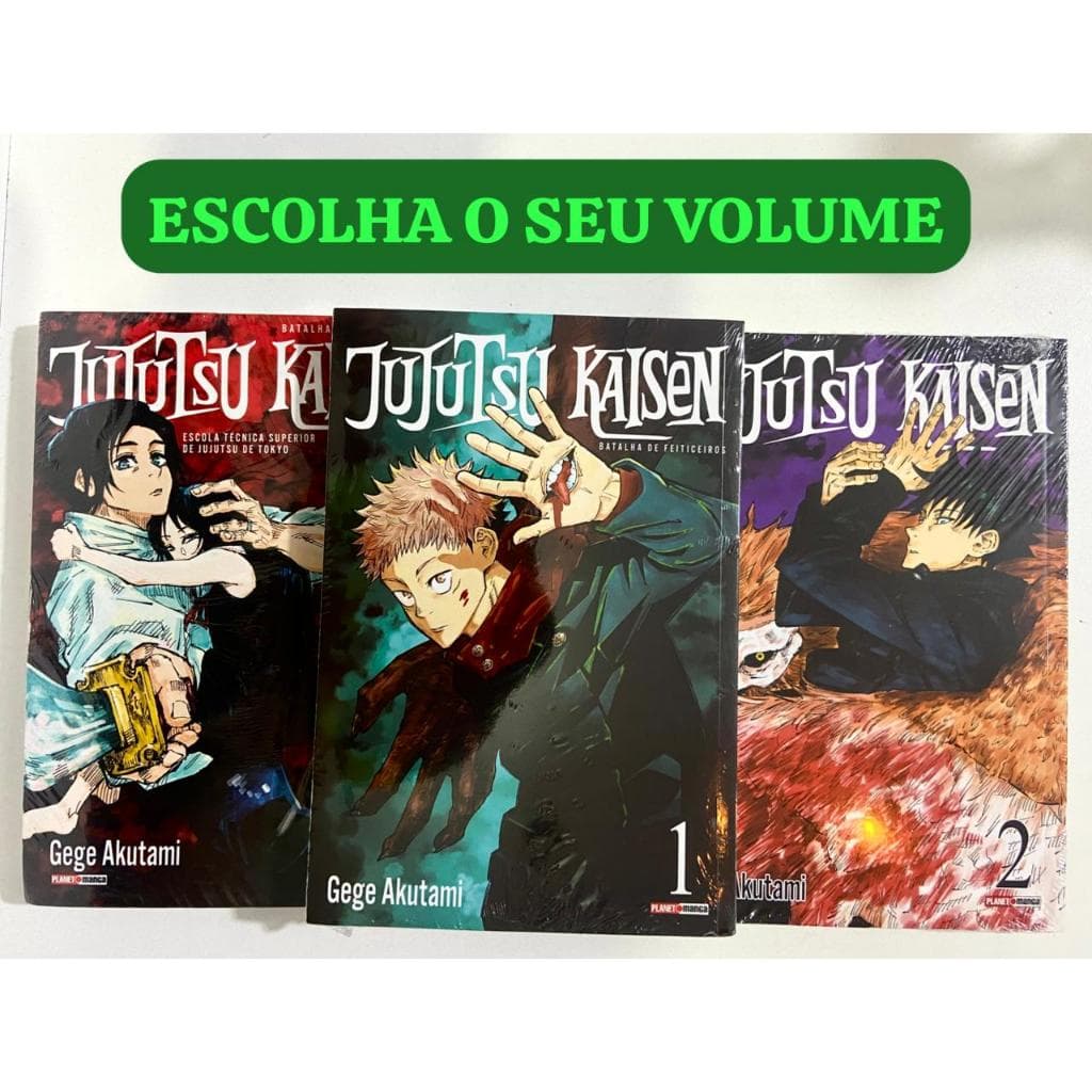 Lacrados: Jujutsu Kaisen - (Volumes Diversos) - Batalha de Feiticeiros - Planet mangá