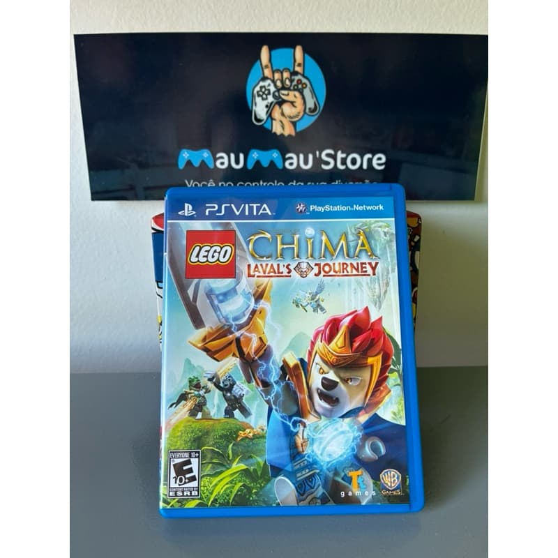 Lego Chima Lavals Journey PS VITA - Original Usado Mídia Física Jogos de Aventura PlayStation Vita