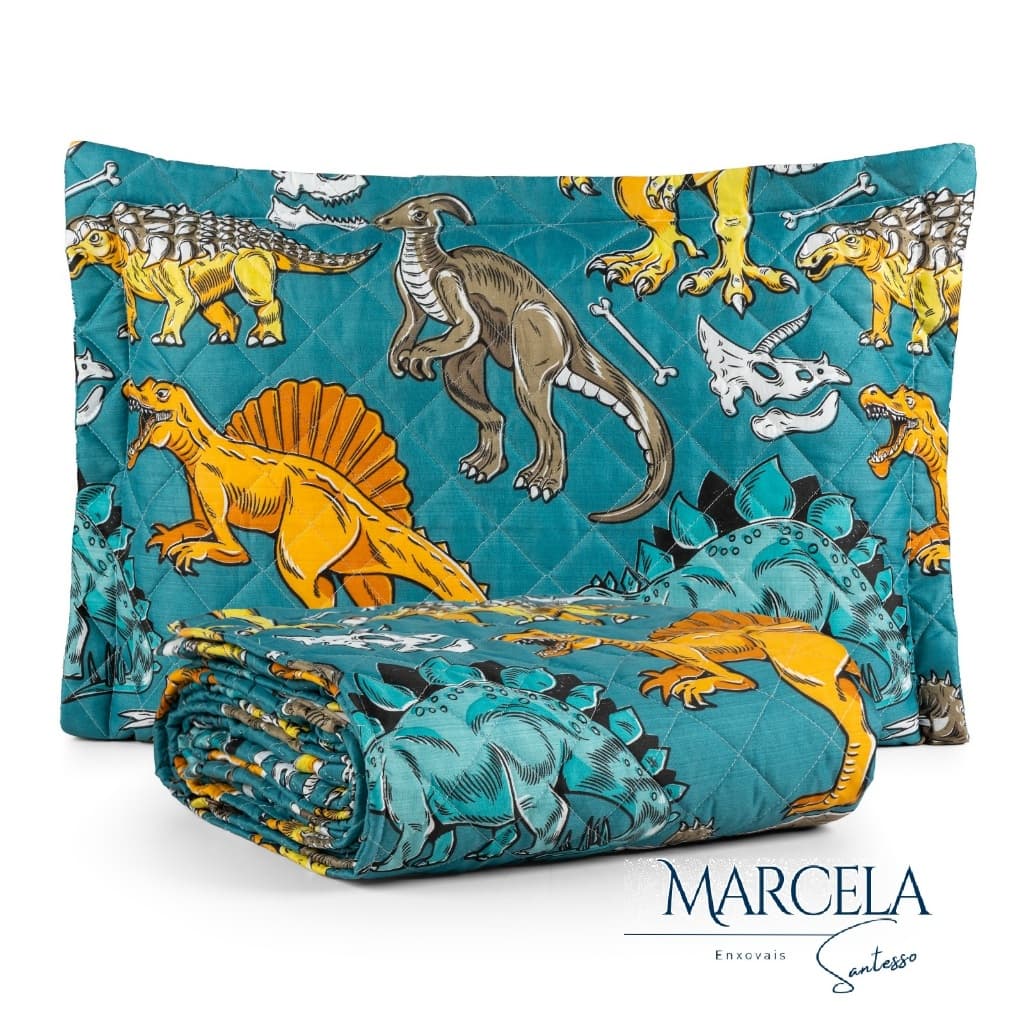 Cobre Leito Infantil Solteiro 2 Peças