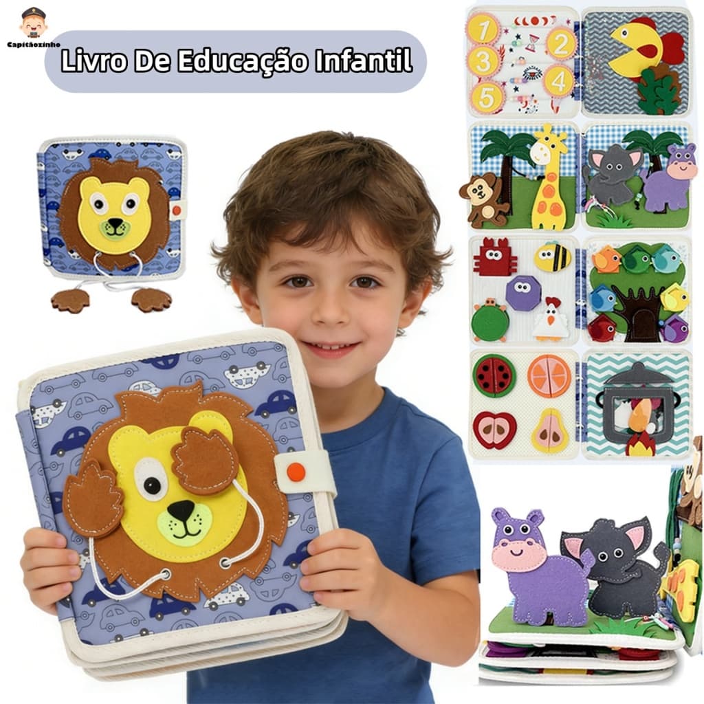 Brinquedos Maleta Sensoriais Básicos De Habilidades De Vida Para Toddlers Montessori Busy Board