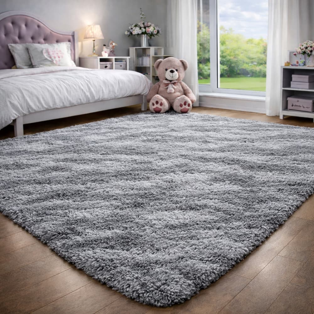 Tapete Felpudo  1,00 x 1,50Mt Para Sala e Quarto