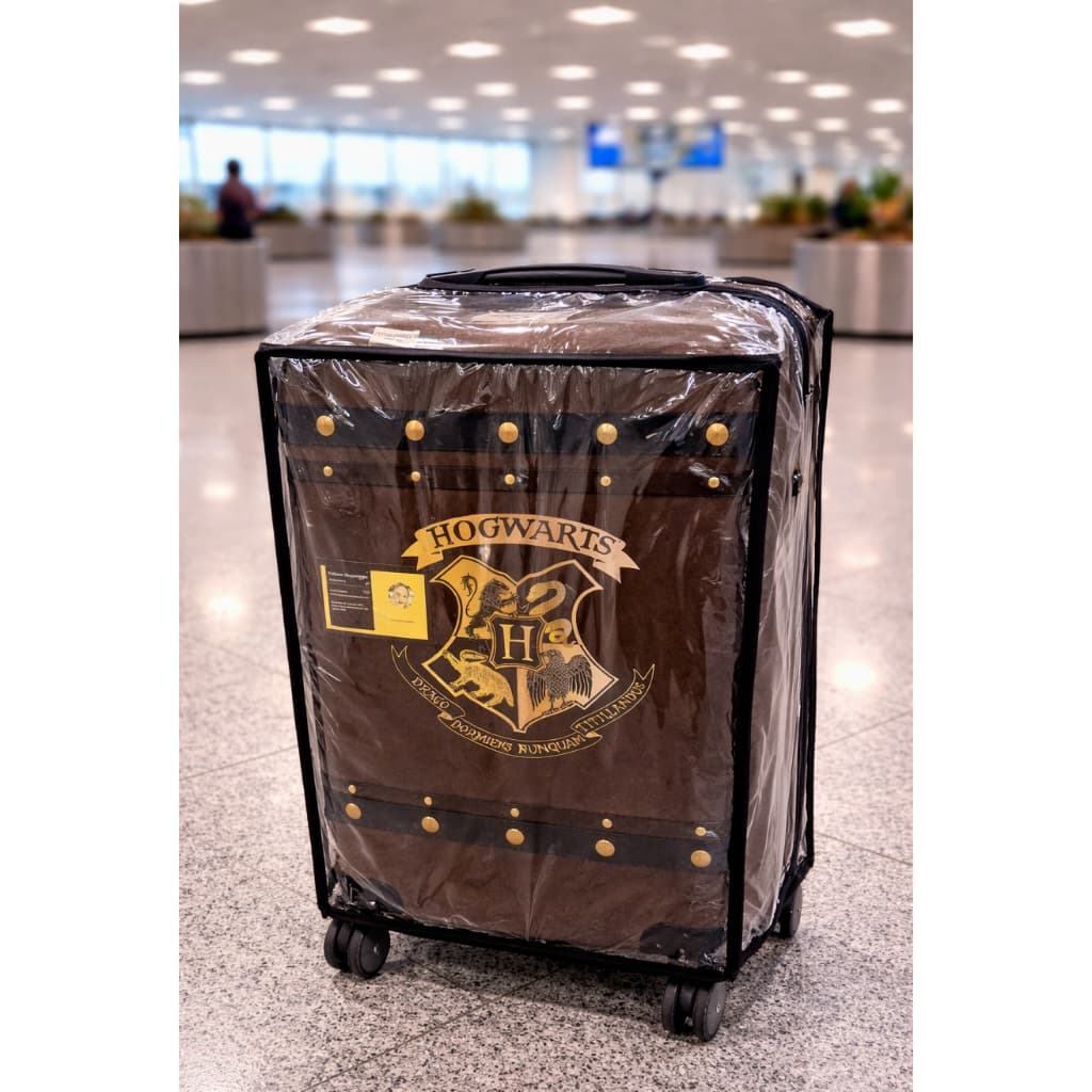 Capa Para Mala de Viagem M 24" Despacho até 23 Kg Transparente Resistente Protege Arranhão Impacto