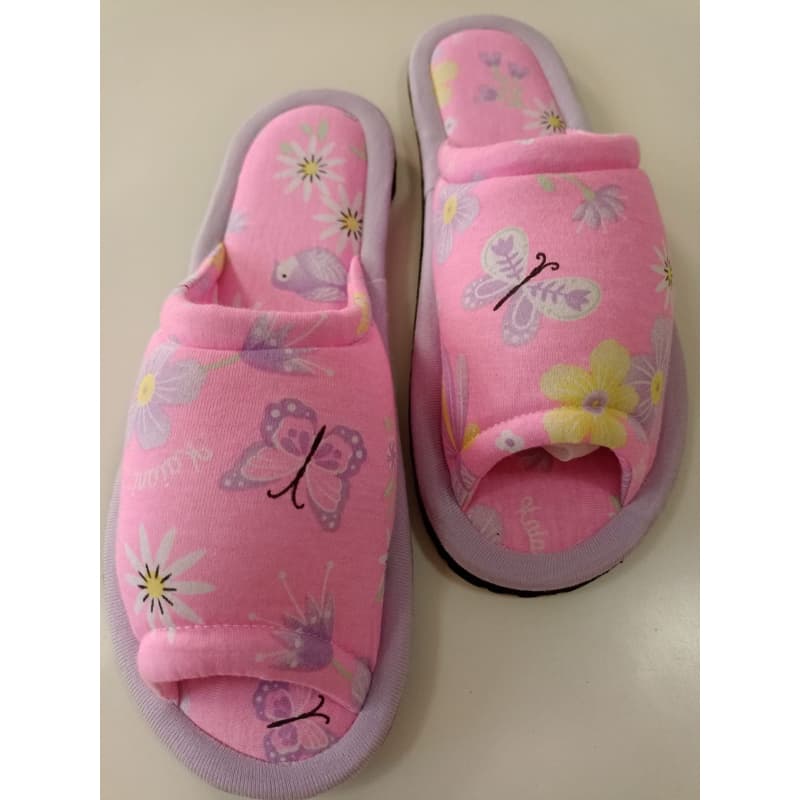 Chinelo de Quarto Feminino Confortável | Pantufa Aberta Antiderrapante | Macio, Leve e Estiloso