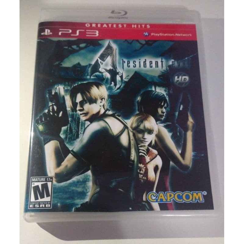 RESIDENT EVIL 4 HD DUBLADO para PS3 DESBLOQUEADO HEN ou CFW ( LEIA A DESCRIÇÃO ANTES DE COMPRAR )