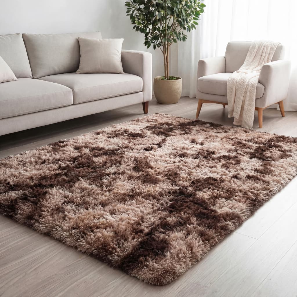 Tapete Sala 1,50 x 1,00 Quarto Peludo Felpudo Várias Cores