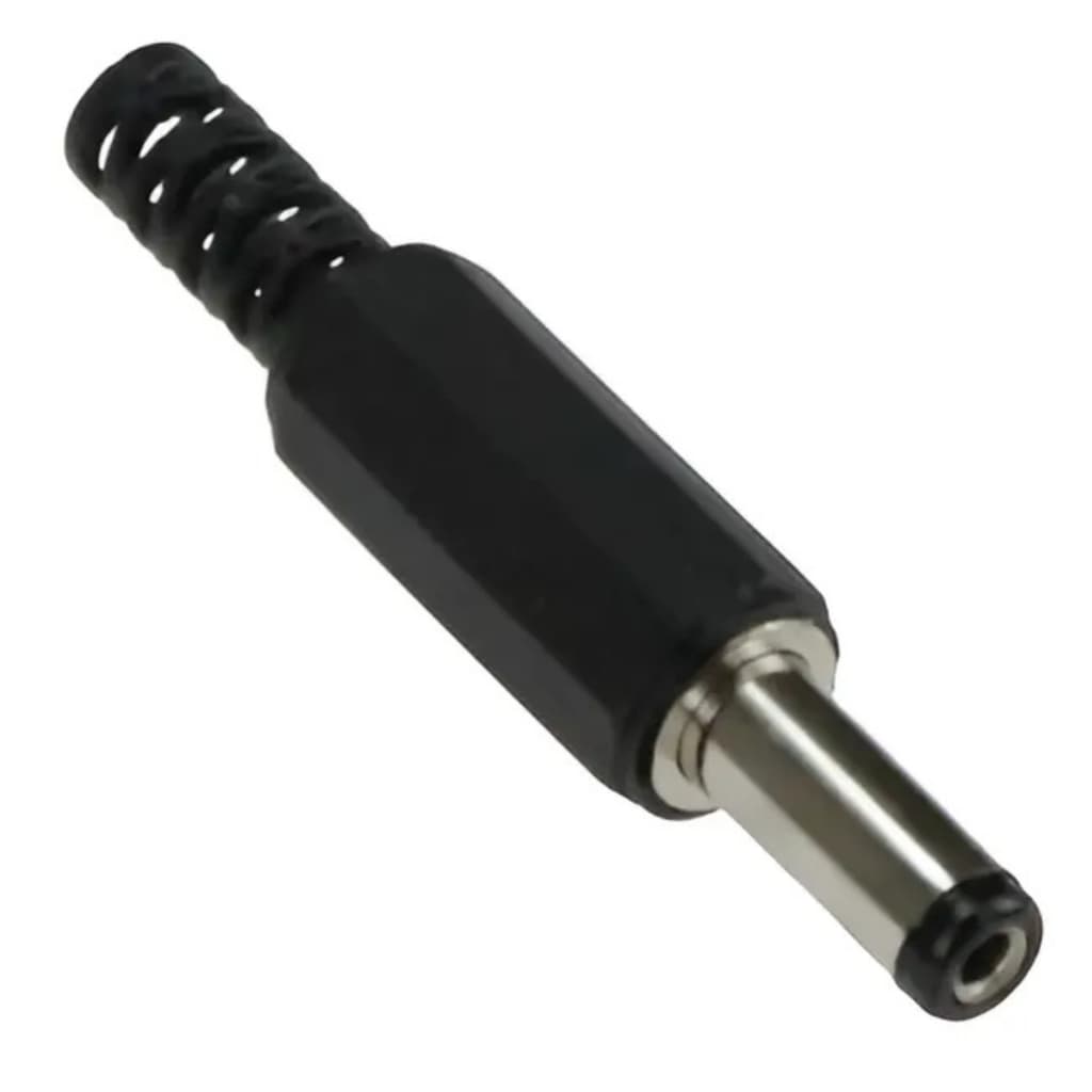 5x Plug P4 2,1mm - 2,1x5,5x14mm C/ Rabicho