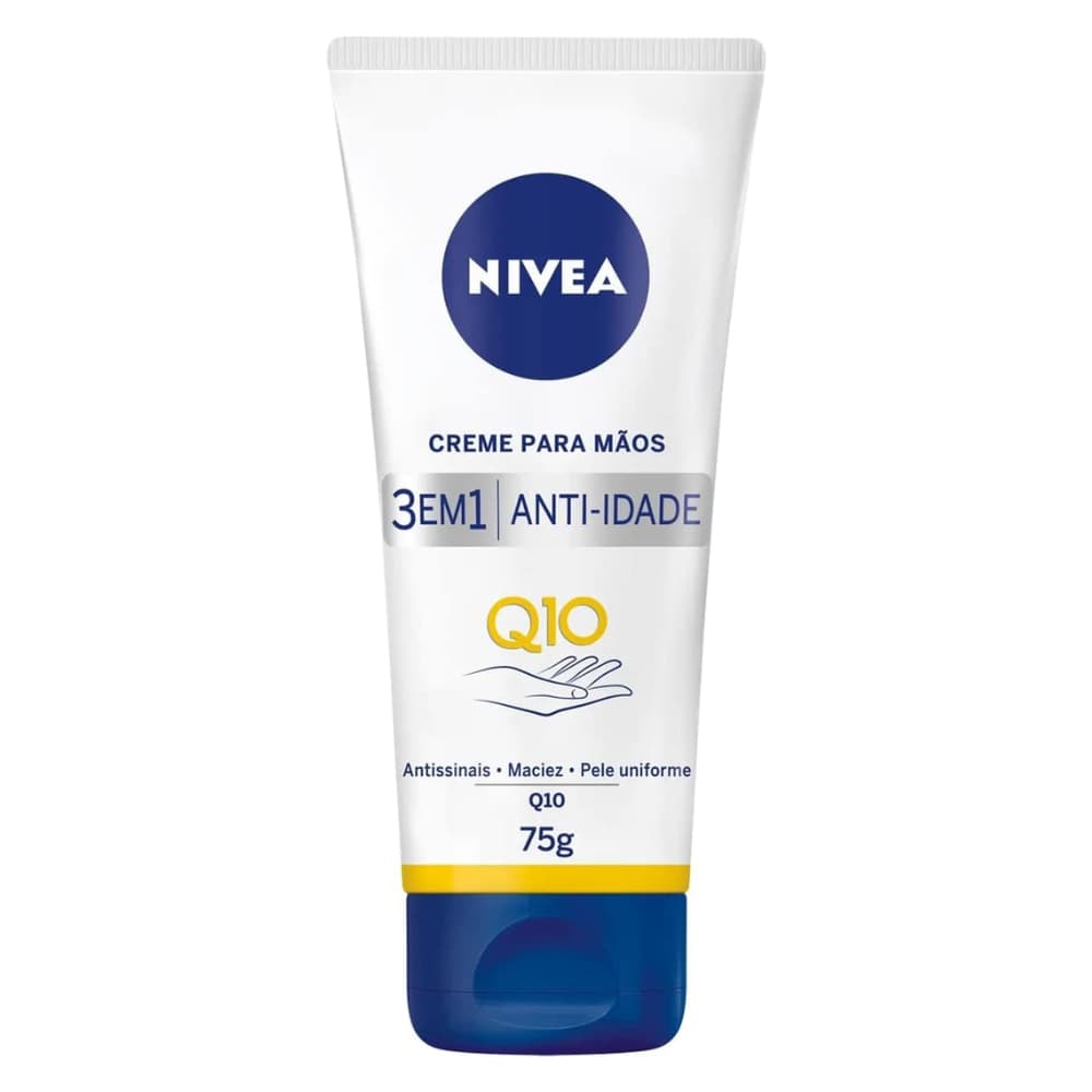 Nivea Creme para Mãos Q10 75g | 3 em 1 Anti-Idade