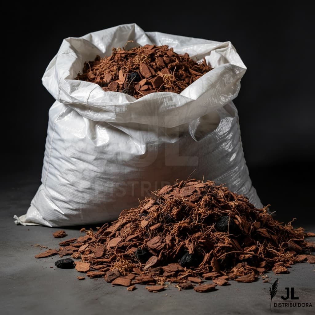 Mix Substrato Para Orquídeas Casca De Pinus Carvão Chip De Coco Suculenta Aeração Drenagem Até 40L