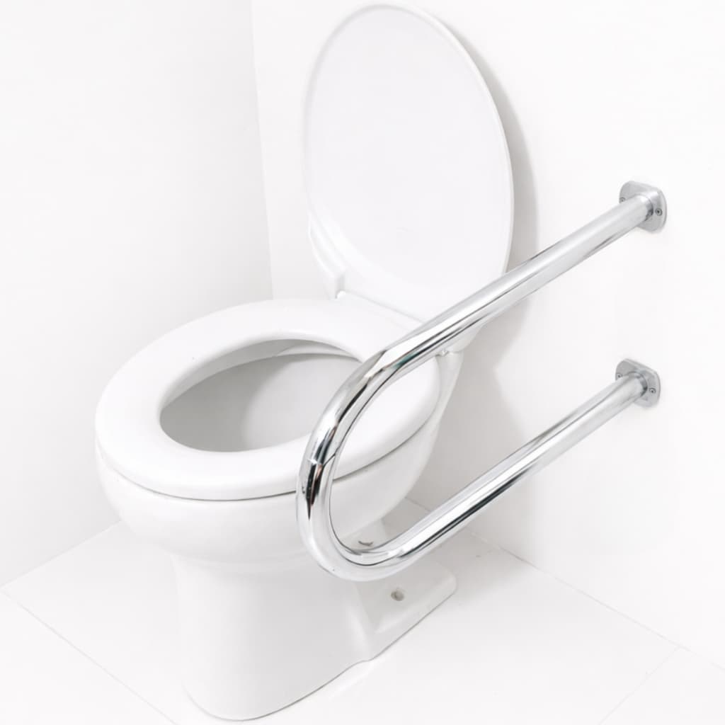 Barra De Apoio Em U 50 cm Alumínio