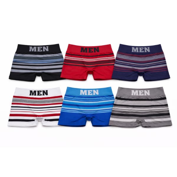 Kit Cuecas Boxer Masculina Microfibra Adulto Sem Costura