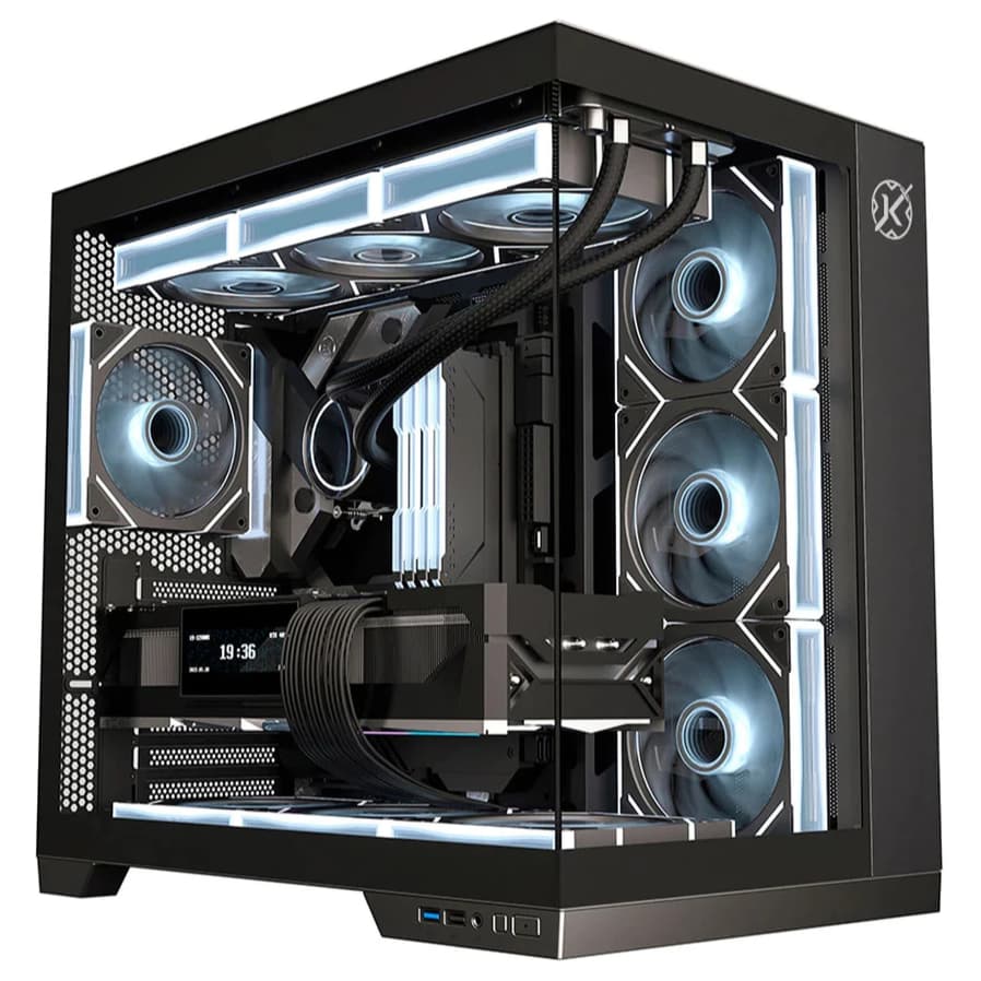 GABINETE KALKAN ASGARD SEM FAN (KLK00040) PRETO