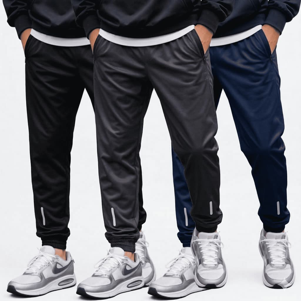 Kit 3 Calça Jogger Masculina Slim Fit Treino Corrida Academia