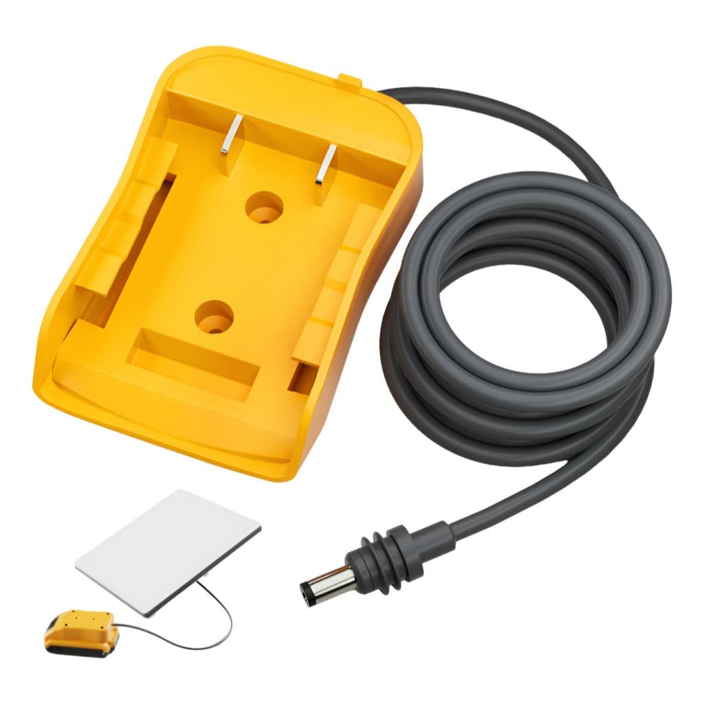 Adaptador Bateria Dwalt 18v / 20v Cabo 1m Para Starlink Mini Entrega Rapida Brasil Qualidade
