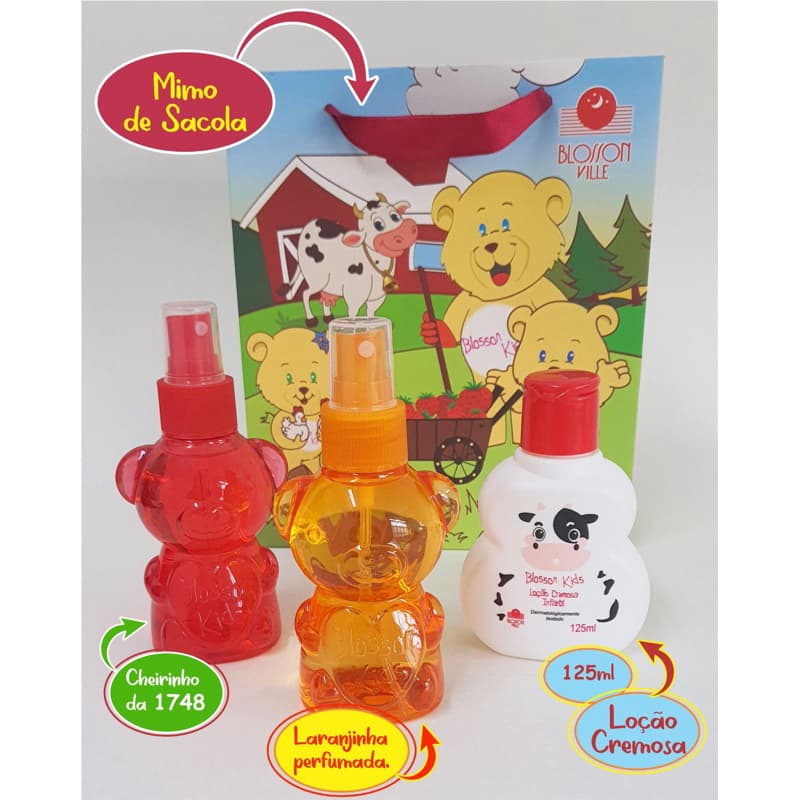 KIT FAZENDINHA BLOSSON KIDS - PERFUME INFANTIL