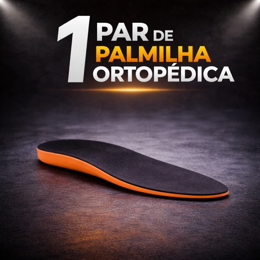 Palmilha Gel Ortopédica Anatómica Confortável Esporão Qualidade Botina Tenis Coturno Anti bacteriana