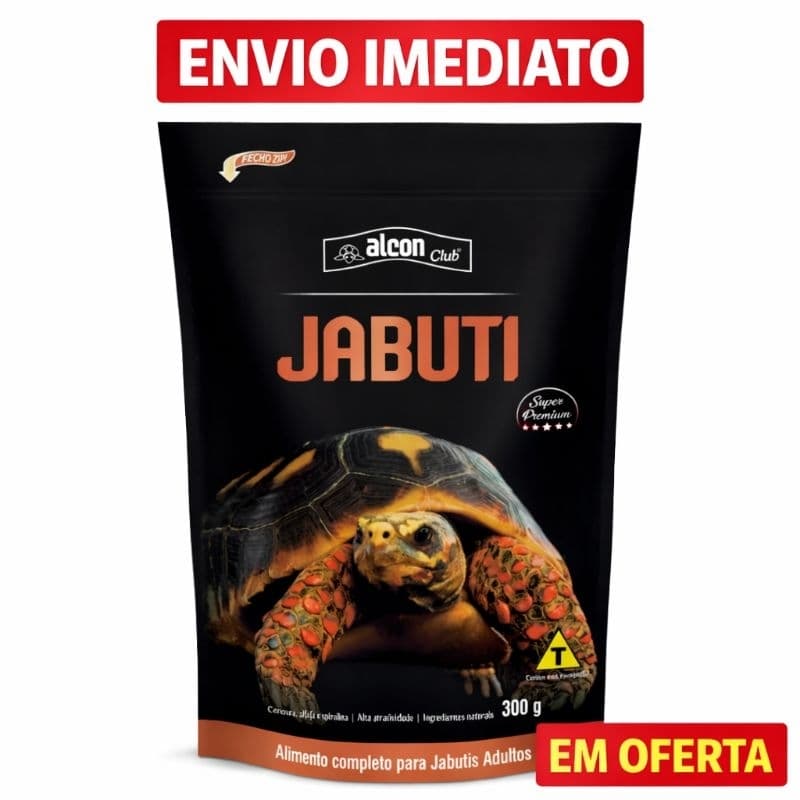 Ração Alcon Club Jabuti 300gr. ENVIO IMEDIATO.