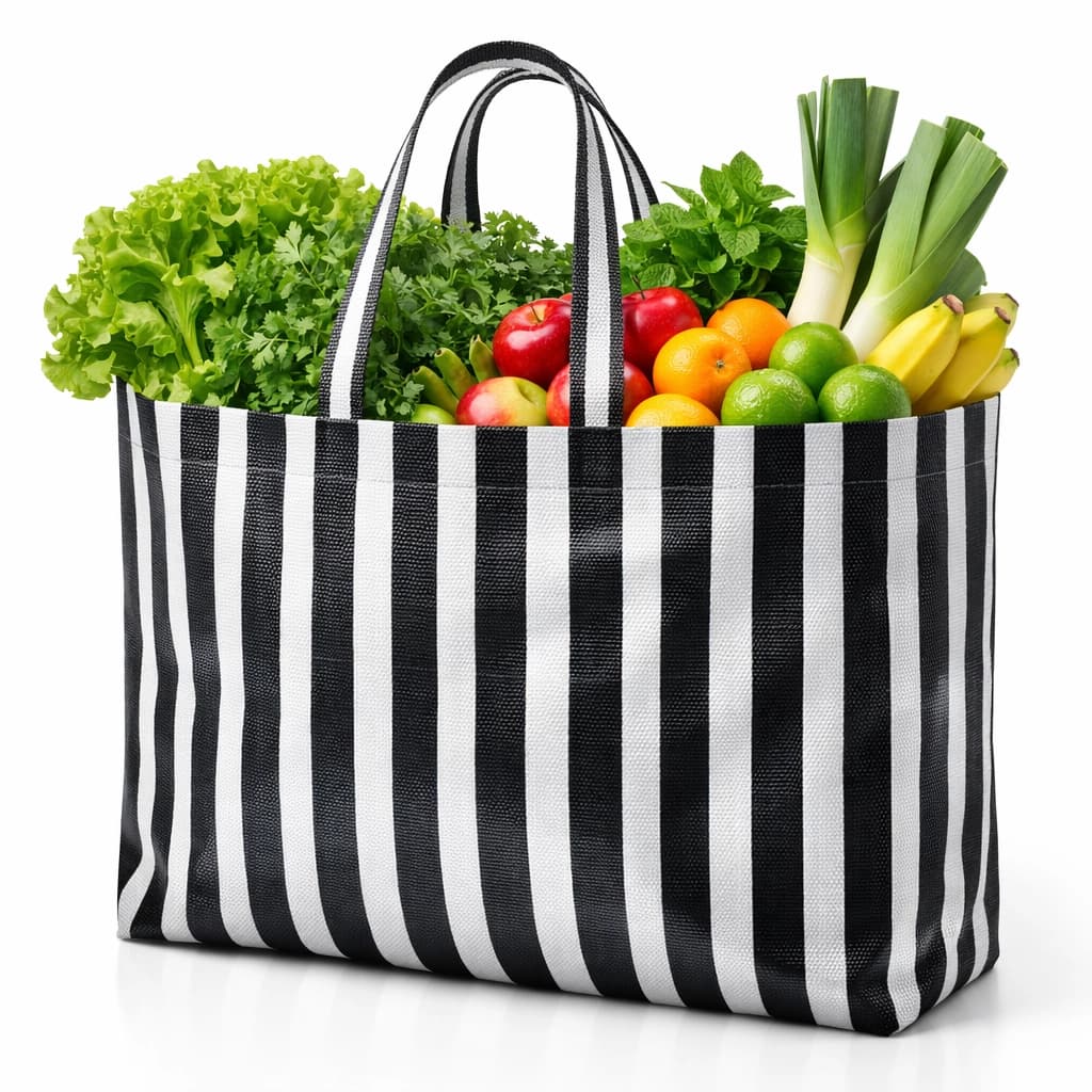 Sacola de Feira - Supermercado - Sacolas Retornáveis - Nylon - Grande - Panami