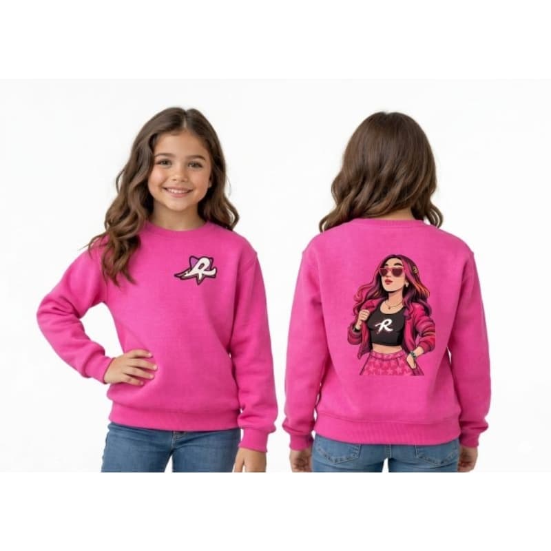 Blusa Moletom Infantil Emily Vick Minina Tamanho 10
