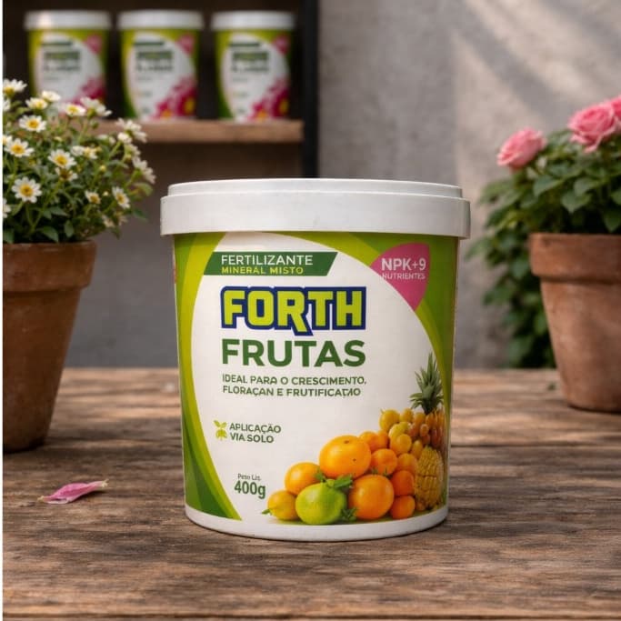 Fertilizante Forth Frutas 400g - Crescimento e Frutificação, Fortalece as Raízes