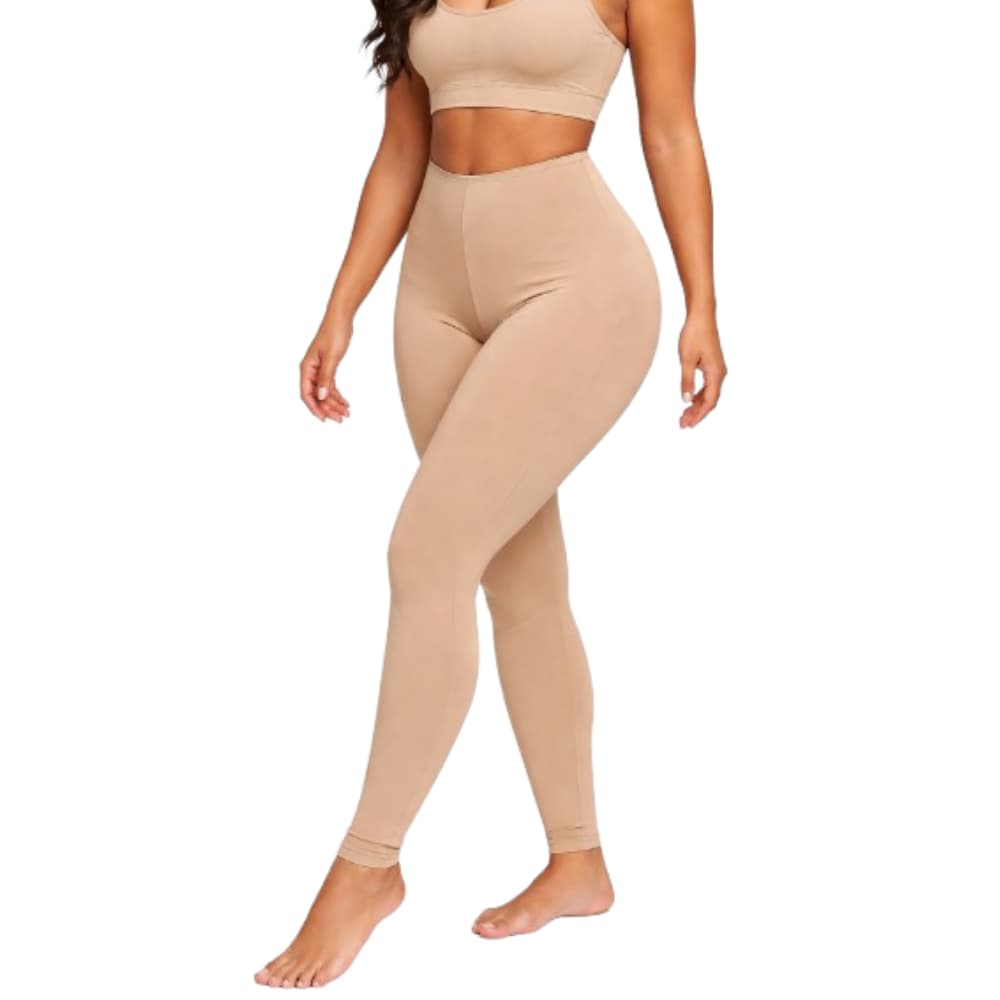 Calça anágua segunda pele legging feminina anti atrito calça para evitar transparência calça modeladora