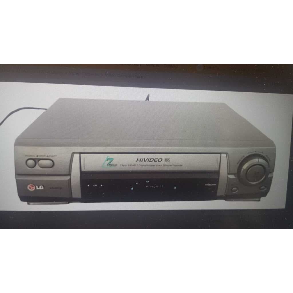 Vídeo Cassete Lg Lg-99sb 7 Head Sem Controle  (Usado) #