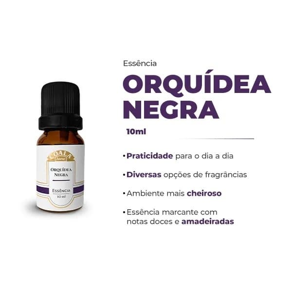 Essência Orquidea Negra 10ml 100% Concentrada - Coala