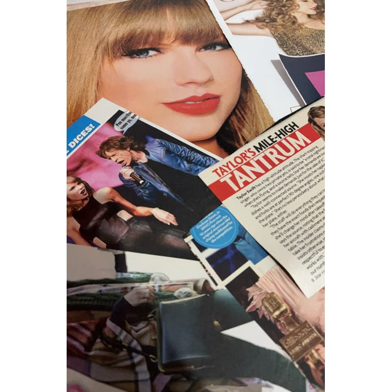 Kit Recortes e materiais Taylor Swift