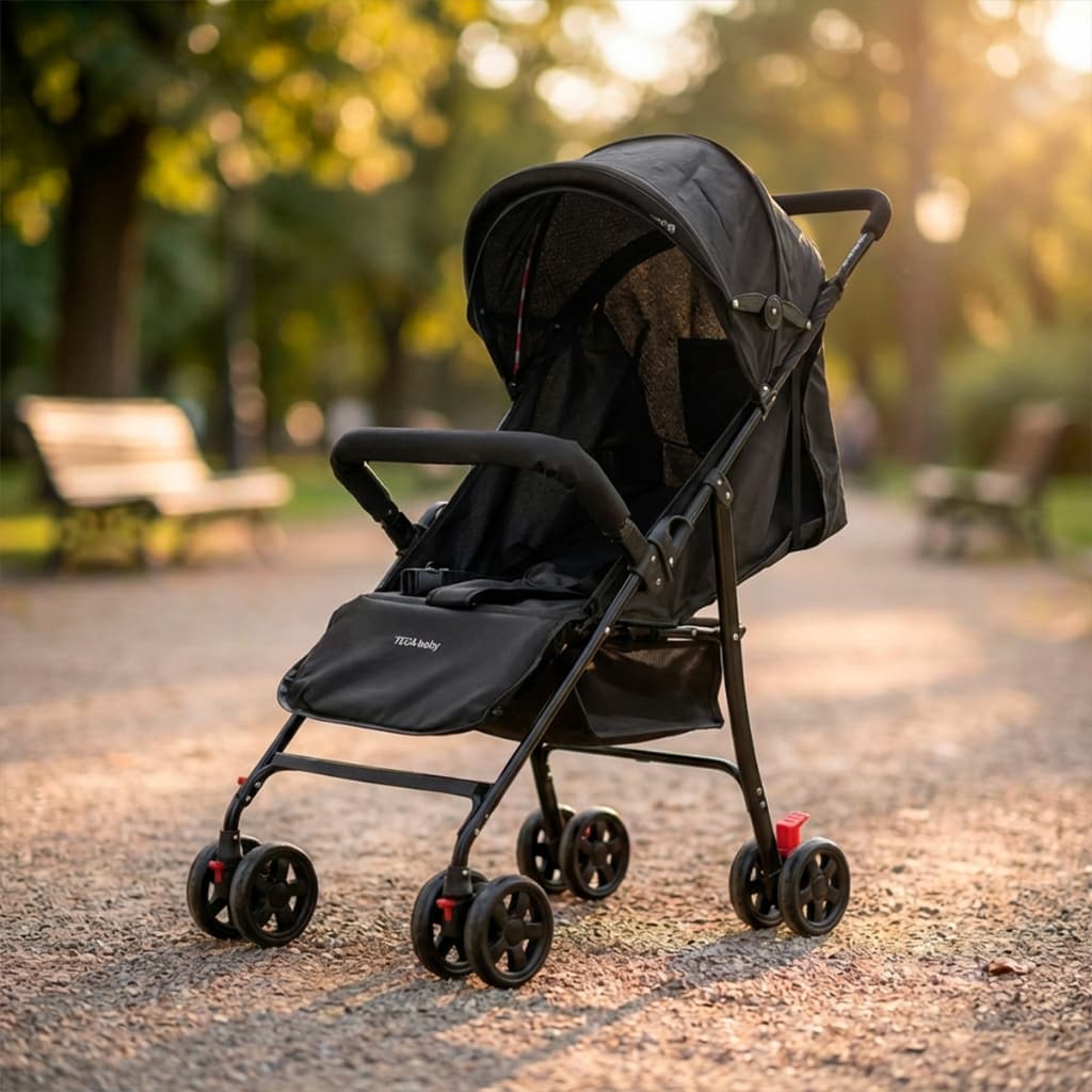 Carrinho De Bebê Passeio Leve Dobrável 6 A 36 Meses Teca Baby