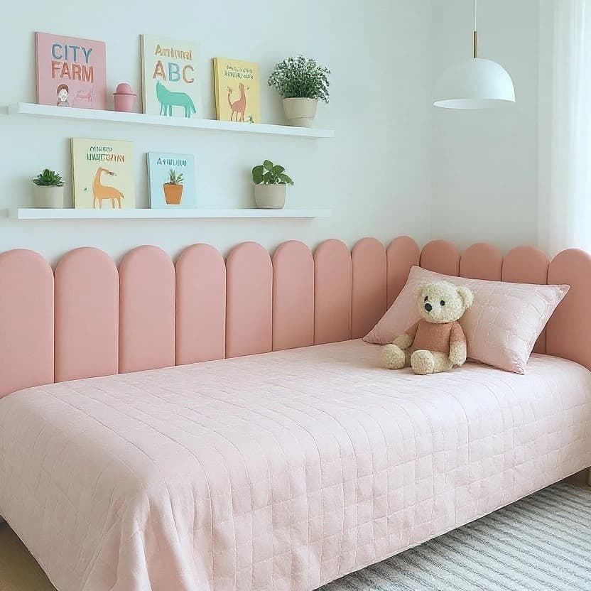 Kit Completo Cabeceiras Nuvem Decoração Estofada  Cama Casal Queen King Solteiro - Envio Imediato