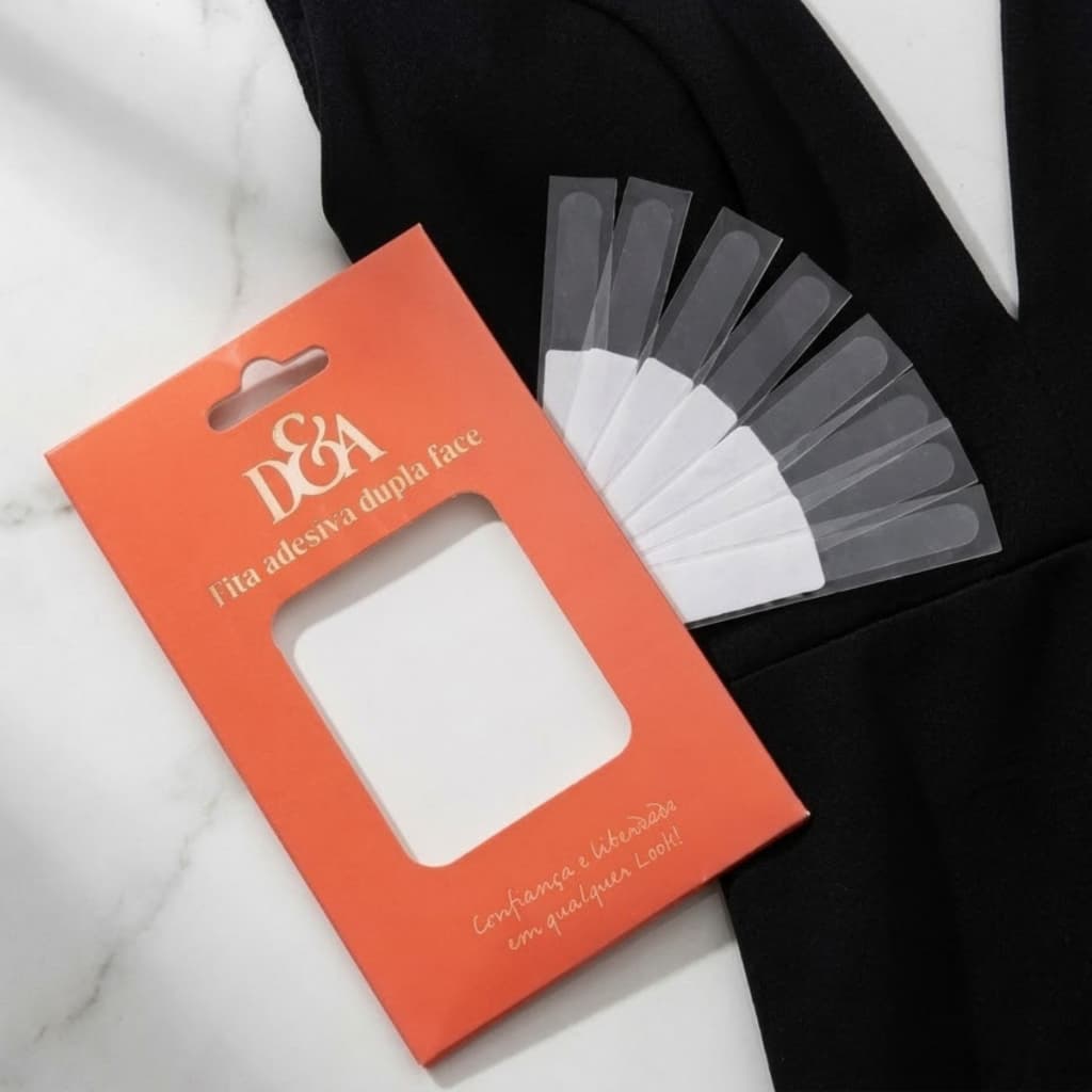 Fita Dupla Face Segura Decote Para Roupa e Corpo Fashion Tape 36 und D&A - 617