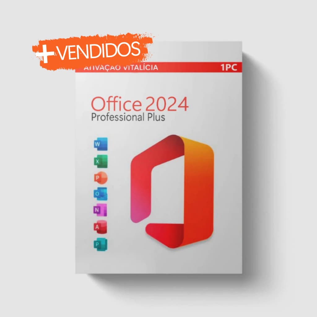 Microsoft Office 2024 Profissional Entrega Física Nota Fiscal