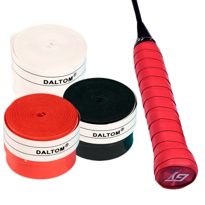 Kit com 3 Overgrip Liso Pegajoso Adesivo para Raquete de Tenis / Beach Tenis / Badminton / Squash