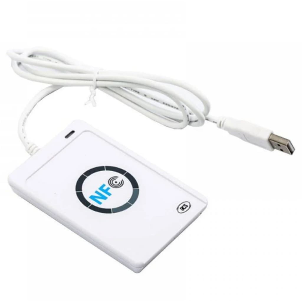 Leitor e Gravador NFC RFID 13.56MHz ACR122U - Suporta Todos Tipos de NFC e MIFIRE