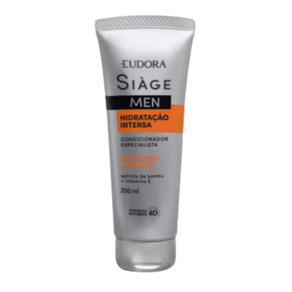 Eudora Siàge Men Hidratação Intensa Condicionador Resultado Imediato 200ml