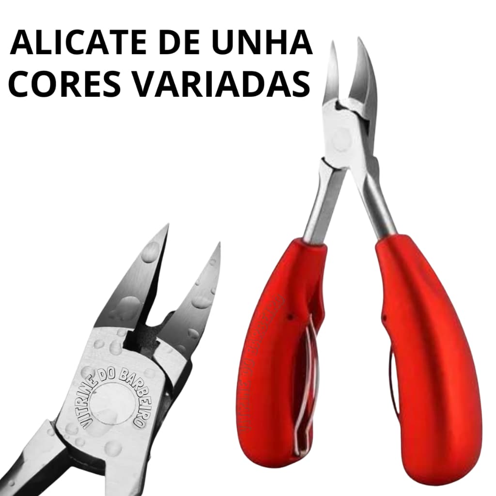 Alicate Cortador De Unhas Grossas Ou Encravadas Profissional