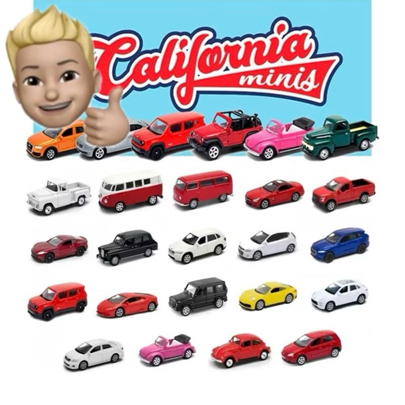 Miniaturas Nacionais Vw/Toyota/Ford/Chevrolet/Fiat/Nissan 1/64 Califórnia