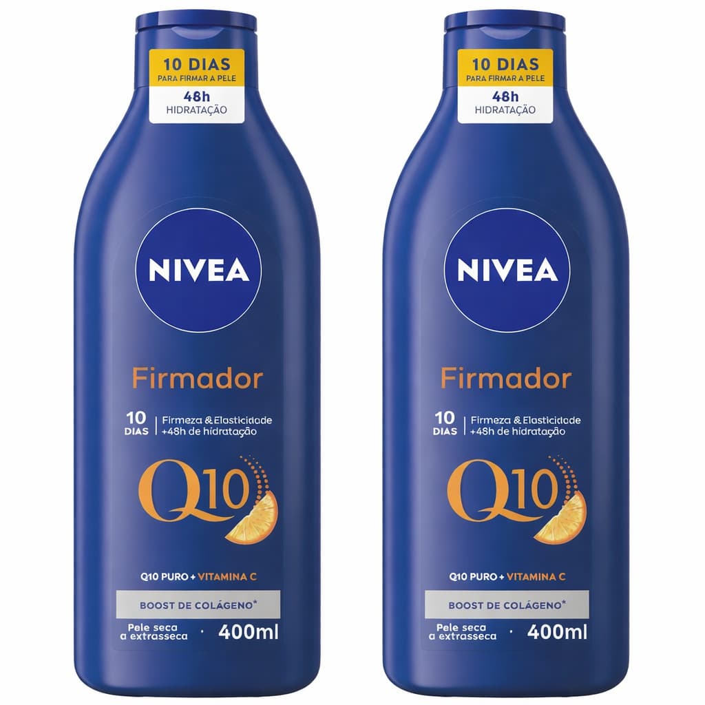 KIT NIVEA Hidratante Firmador Nivea Q10 400ml - 2 unidades BBB 26