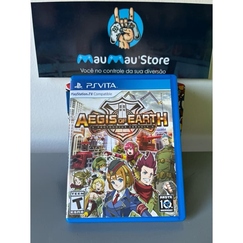 Aegis of Earth Protonovus Assault PS VITA - Original Usado Mídia Física Jogos de Ação PlayStation Vita